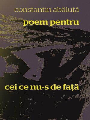 cover image of Poem pentru cei ce nu-s de fata